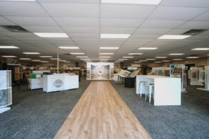 Variety of flooring products in showroom | Xtreme Carpet Care
