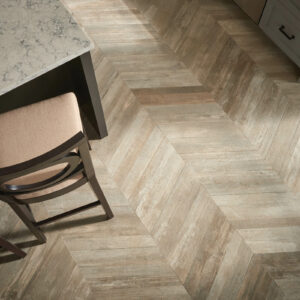 Glee chevron tile flooring | Xtreme Carpet Care